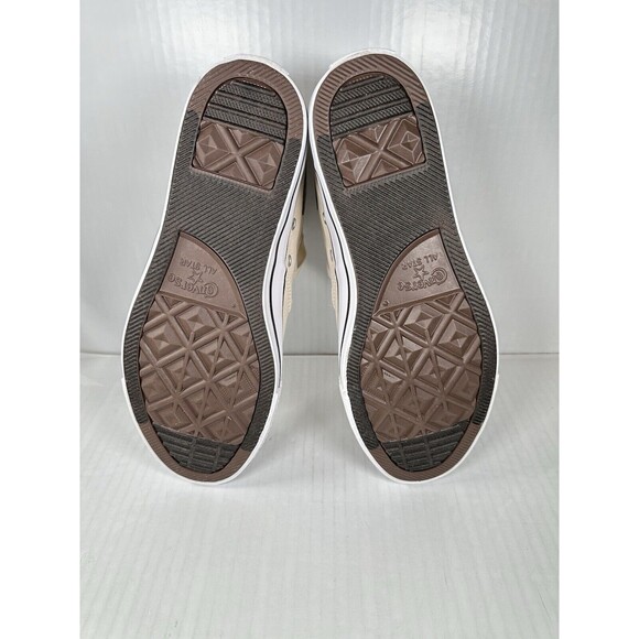 Size 9 Mens Converse Chuck Taylor All Star Malden Street Mid Ivory Shoe A09458F - Picture 8 of 9